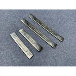 Car Door Sill Cover For Toyota RAV4 Accessories stainless steel Pedal XA50 Protector Scuff Plate Auto Styling Sticker Trim must