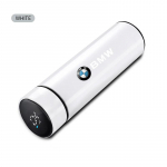 Uus Auto Nutikas Termos Pudel Temperatuuri N&auml;idikuga Kohvitass BMW X1 X2 X3 X5 X4 X6 X7 G30 G20 G32 G11 G12 F40 F30 F20 F1 jaoks valge