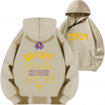 Kobe Lakers Nr. 24 Kapuutsiga dressipluus - Trendikas Korvpall S&uuml;gis Suur Suurus Samet Children 110cm