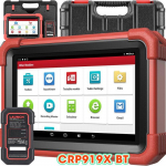Mitme kaubam&auml;rgi auto diagnostikakohver - LAUNCH - CRP919XBT - Bluetooth - Kahesuunaline juhtimine - ECU kodeerimine punane