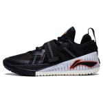 Li Ning Fury Comfortable Slip Resistant Abrasion Resistant Low top Basketball Shoes Men's Black ABFT019-7 44 black