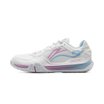 Li Ning Cushioning Slip Resistant Coverage Low top Badminton Shoes Unisex Standard White AYTV003-1 41