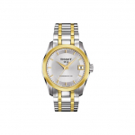 TISSOT Kutu kollektsioon Automaatne mehaaniline liikumine Naiste k&auml;ekell 32mm Valge sihverplaadi roostevabast terasest korpus T035.207.22.031.00 Regular Watch Box