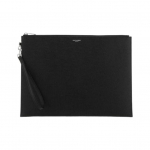 Saint Laurent Ysl T&otilde;mblukuga L&auml;ikiv Vasikanahast Sidurikott Meeste kotid Must 683872-BTY0N-1000 Basic Set (Bag+Dust Bag)