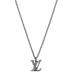 Louis Vuitton Klassikaline Monogramm Disain Sterling H&otilde;bedast Kaelakee Meeste kaelakee M03649 Box+Shopping Bag