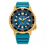 Citizen Pol&uuml;uretaan Promaster Dive T&uuml;rkiissinine sihver Analoogkella rihm T&uuml;rkiissinine Meeste Eco-Drive Bn0162-02X, V&auml;rv