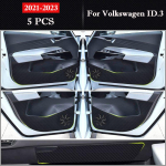 Volkswagen VW ID.3 ID3 2026 - 2026 2026 Auto ukse l&ouml;&ouml;gikaitsekleebised kindalaeka kaitsekleebised kriimukate auto lisatarvikud gray