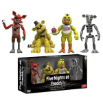 Laos FNAF-i karu kesk&ouml;ine haareem viis &ouml;&ouml;d Bonnie/Freddy/Chica/Foxy tegevuskuju mudel m&auml;nguasjad S&uuml;nnip&auml;ev Lastekingitused