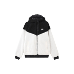 Nike Windrunner Sherpa fliisist soojenduskost&uuml;&uuml;m vabaaja jakk meestele jakid off-white DD0300-016 L black
