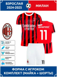 Jalgpallis&auml;rk Ibrahimovic AC Milan #11 16