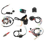 Neljarattalise s&otilde;iduki CDI-juhtmestiku asendus 50cc 70cc 90cc 110cc 125cc ATV Quad Dirt Bike Go Kart Osad black