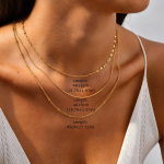 Vnox Mitme stiiliga kihilised kuldse v&auml;rvi ketid naistele Roostevabast terasest 1/2/3mm Choker kaelakee komplekt Veekindel Trendikas ehted Kingitused