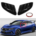 2x Honda Civic Hatchback 2016-20 K&uuml;ljepeegli Kate L&auml;ikiv Must