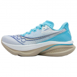 Saucony Endorphin Azura Mugavad Mitmek&uuml;lgsed Tagasil&ouml;&ouml;giga Vabaaja Jooksujalatsid Unisex toss Valge Hele-Sinine S31070-500 37