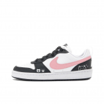 Nike Court Borough 2 Armas Loomajakiri Kulumiskindel Libisemiskindel Madalad T&auml;nava- ja Rula Kingad Unisex Must Roosa DV5456-131(Team2099-) 35.5