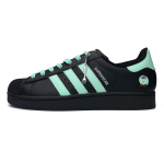 Adidas Originals Superstar 2 Kulumiskindlad Madalad Tennised Rula Kingad Unisex Must Roheline JI0079(Team865-) 38⅔ black