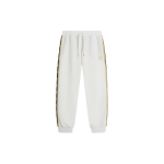 Puma meeste valged dressip&uuml;ksid kuldse logoga ja k&uuml;ljepaeltega Streetwear 625823-65 XL