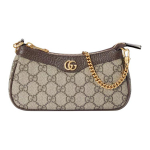 Gucci Ophidia Double G Mini K&auml;ekott Naiste k&auml;ekotid Beež Pruun Tume Puit 764960KAAAI-8367 Basic Set (Bag+Dust Bag)