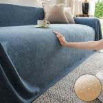 Libisemiskindel veekindel lemmikloomadiivani kaitsekate Vastupidav kassikriimude koeradiivani kaitsja Diivanikate koertele ja kassidele M&ouml;&ouml;bli kaitselahendus 180*130cm sinine