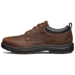 Skechers Segment Business Comfort Vabaaja Meeste Vabaajajalatsid Tume Pruun 64260-CDB 39.5