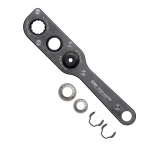 ANEX nihkega 19mm kuuskantpeakomplekti adapter, (17/19 mm) AOA-19S1