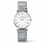 LONGINES Jialan Seeria Kvartsmehhanism Moodne ja Vabaaja Meeste &Scaron;veitsi K&auml;ekell Valge sihverplaat L4.709.4.11.6 kvarts