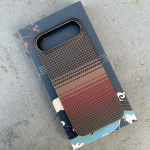 IPhone Air 17 Air Ultra &otilde;huke kerge aramiidist s&uuml;sinikkiust &uuml;mbris Tugeva magnetilise MagSafe &uuml;mbris Aramiidkiudkate iPhone Air