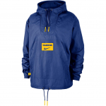 Nike X NBA koost&ouml;&ouml; Golden State Warriors Club Courtside Veekindel Kapuutsiga Pikkade Varrukatega Jakk Meeste jakid Rush-Blue Amarillo FZ7650-495 M