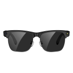 Blackview BV200 Al Nutikad Prillid Nutika Kaameraga Prillid P&auml;ikeseprillid Muusikat M&auml;ngivad Prillid V&auml;lispordi Prillid Nutikad Prillid Muusika ja Kaameraga SUNGLASSES must