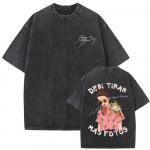 Pestud Vintage Rapper Bad Bunny Debi Tirar Mas Fotos DTMF Maailmatuur T-s&auml;rk Meeste Naiste R&otilde;ivad Mood Hip Hop T-s&auml;rgid S mitmev&auml;rviline