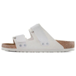 Birkenstock Uji Pehmed Mugavad Paksude Taldadega Mugavad Takjakinnitusega Sandaalid Unisex Sandaalid Antiikvalge 1024822 38 white