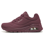 Skechers Lifestyle Naiste Punased Madalad Vabaajajalatsid Mugavus Mitmek&uuml;lgsus P&otilde;rutuskindel Kulumiskindel 73690-PLUM 36