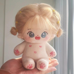 20cm Kawaii Palus Puuvillanukk Iidol Palusnukk Kohandatav Paljas Puuvillane Keha Nukud T&auml;idisega Beebi Palusm&auml;nguasjad T&uuml;drukute M&auml;nguasjad S&uuml;nnip&auml;evakingitus without skeleton