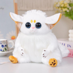22CM simulatsioon Lemur Plush loomade m&auml;nguasjad Realistlik armas t&auml;idetud ahv Fox Doll pehme padi lastele Poisid S&uuml;nnip&auml;ev Xmas Kingitused 22cm valge