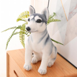 Uus Kvaliteetne Husky Koera Pl&uuml;&uuml;s M&auml;nguasi Armas Simulatsioon Huntkoer Lemmikloom Koer Rahustav Nukk Pehme Padi Laste M&auml;nguasi S&uuml;nnip&auml;eva J&otilde;ulukink 30cm