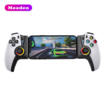 Mooden STK-7011 Teleskoopiline M&auml;ngukontroller Hall Effect Joystick Pikendatav M&auml;ngupadja Komplekt Androidi ja iOS-i S&uuml;steemiga M&auml;ngukontroller valge