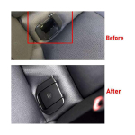 4X BMW F20 F30 F31 E84 E87 3. seeria tagaosa lasteistme kinnituse ISOFIX kate 52207319686 gray