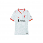 Nike Liverpool FC 2024/25 M&auml;ngu Kolmas Meeste Nike Dri FIT Adv Jalgpalli Autentne S&auml;rk FQ2013-101 White/Pure Platinum/Black/Universal Red