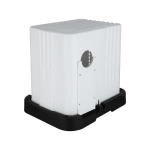 Universaalne vee- ja tolmukindel kate v&auml;listingimustes kasutatavale veepumbale ja surveringluspumbale Rainproof Cover 125w-800w No Base