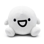 22cm Armas veidrik Jamesi pl&uuml;&uuml;snukk Valge &uuml;mmargune tegelane pehmet&auml;idisega m&auml;nguasi pehme kawaii pl&uuml;&uuml;s pehme diivanipadi kodu kaunistus kingitus white