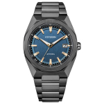 CITIZEN K&auml;ekell ATTESA CB3045-61L Raadiojuhitav Veekindel Titaan Kerge Meeste &Auml;ri Must Sinine Kaheksakandiline Bezel Valmistatud Jaapanis gray