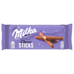 Milka Choco Sticks, piima&scaron;okolaadiga kaetud k&uuml;psised - 112 g
