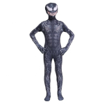 Laste Venom kost&uuml;&uuml;mikomplekt maskiga, superkangelane, esmaklassiline Lycra 3D, must, 3-4 aastat, 110cm, mitme v&auml;lgu disainiga 120cm tumesinine v&auml;rv