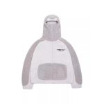 Streetwear Huppar Meestele Naistele L&otilde;tv L&otilde;ige Fliis T&otilde;mblukuga Dressipluus Soe Vabaaja &Uuml;ler&otilde;ivad XL white