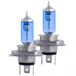 Autotarvikud Super White H4 100/90W 12V kaugtulede esitulede lambipirnid one size