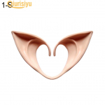 Halloween Glow in The Dark Fairy Cosplay Anime Fake Elf Ears Props Pixie kost&uuml;&uuml;m S-Skin Color