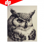 &Ouml;&ouml;kulli teemanttikandid 5D DIY Teemantmaal Ristpistes Pilt vaigust t&auml;is&uuml;mar teemant 20X30