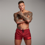 Muscleguysi meeste l&uuml;hikesed p&uuml;ksid Bermuda Beach Kiirelt kuivavad vabaaja surfip&uuml;ksid M