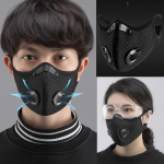 Global KF94 Pro PM2.5 Anti Pollution N95 Mask PM2.5 Air Dust N&auml;omaskid Pestav ja korduvkasutatav suukate must