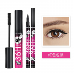 2 tk/komplekt musta ripsmetu&scaron;&scaron;i vedel silmapliiats kauakestev veekindel ripsmepikendus silmameigikomplekti t&ouml;&ouml;riist